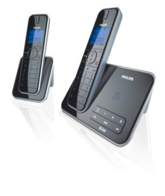 Philips Design collection Cordless phone with answering machine ID5552B/05 – image 1