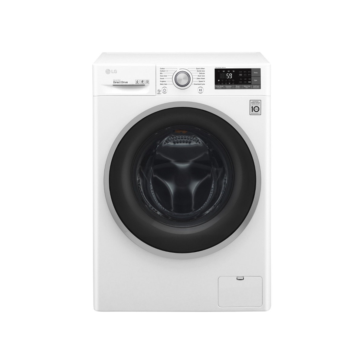 LG F4J7TN1W washing machine Front-load – image 1