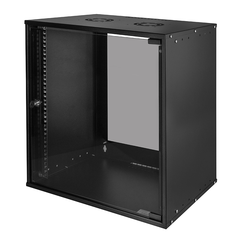 LogiLink W12C55B rack cabinet 12U Wall mounted rack Black – image 1