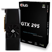 CLUB3D CGNX-X29592 graphics card GeForce GTX 295
