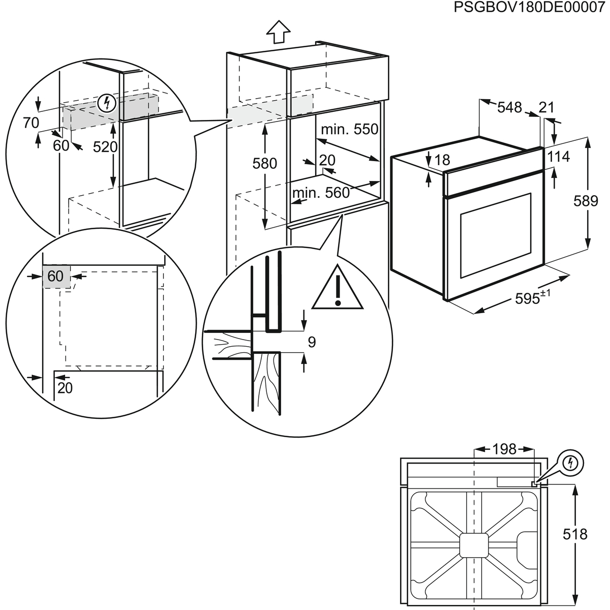 Electrolux ROB2101AOW 68 L White – image 4