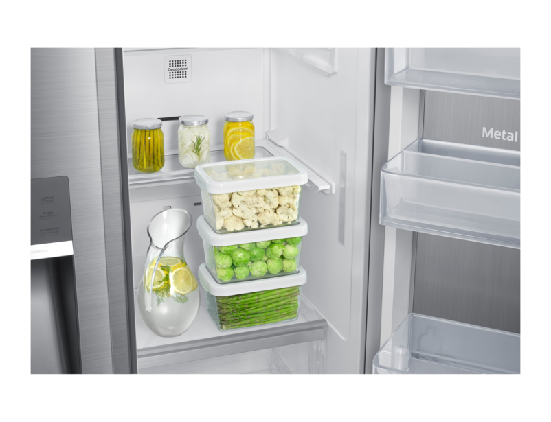 Samsung RH57H90M07F side-by-side refrigerator Freestanding – image 8