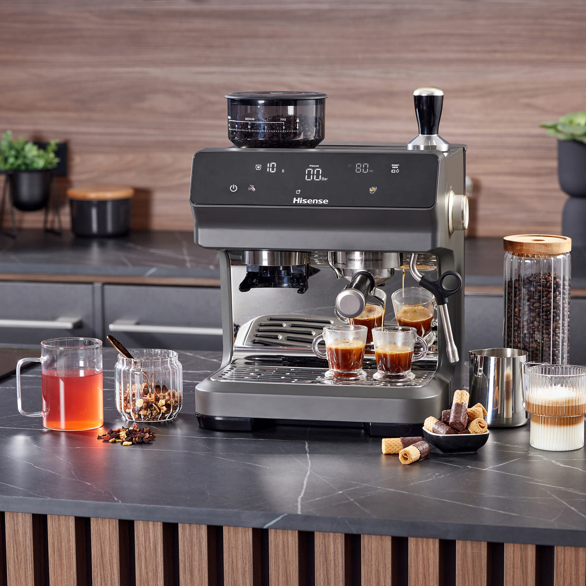 Hisense HSACM20LP Semi-auto Espresso machine – image 3