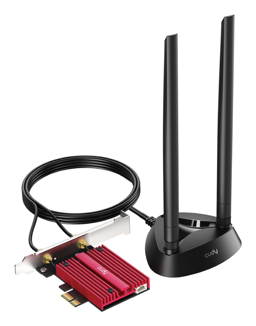 Cudy WE9300S adaptador y tarjeta de red Interno WLAN / Bluetooth 5765 Mbit/s