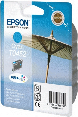 Epson Singlepack Cyan T0452 DURABrite – image 2