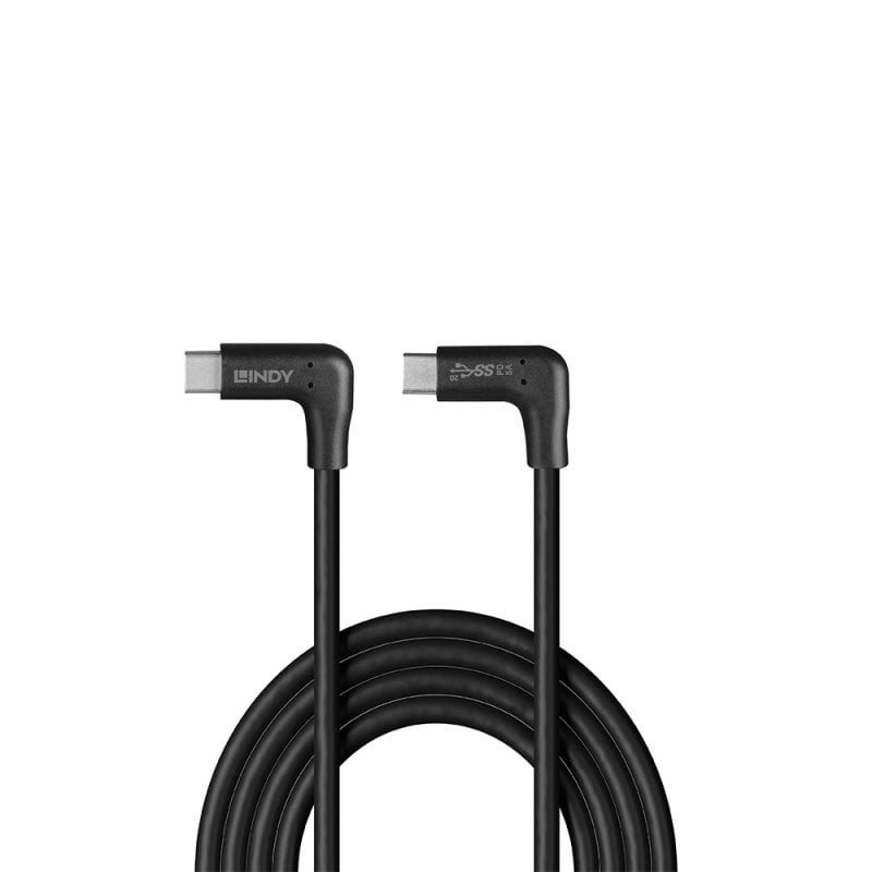 Lindy 32023 cavo USB USB 3.2 Gen 2 (3.1 Gen 2) 1 m USB C Nero