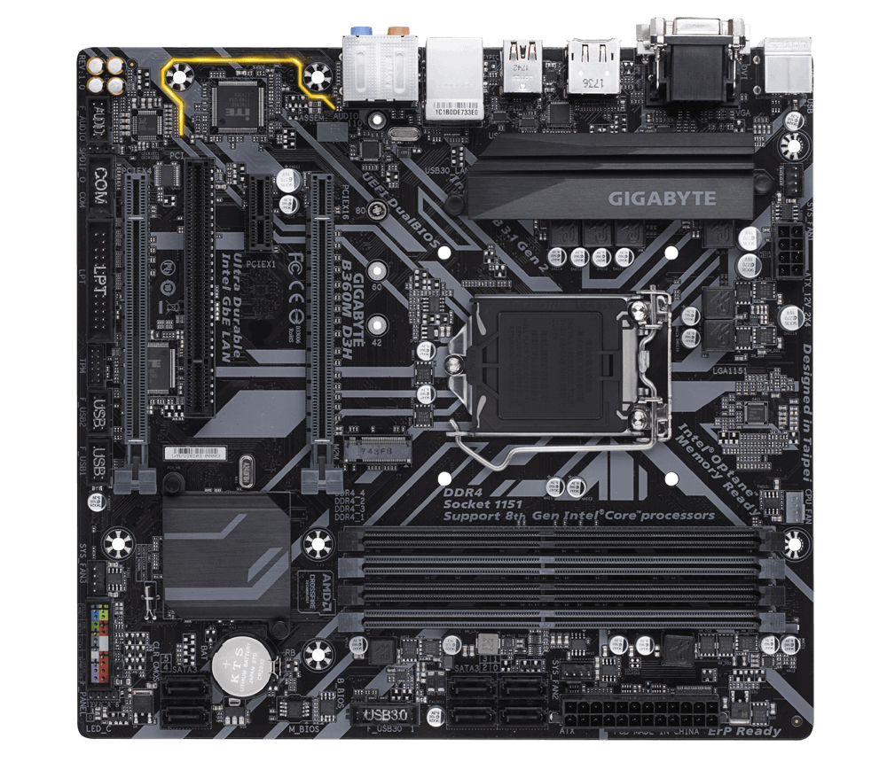 GIGABYTE B360M D3H – image 4