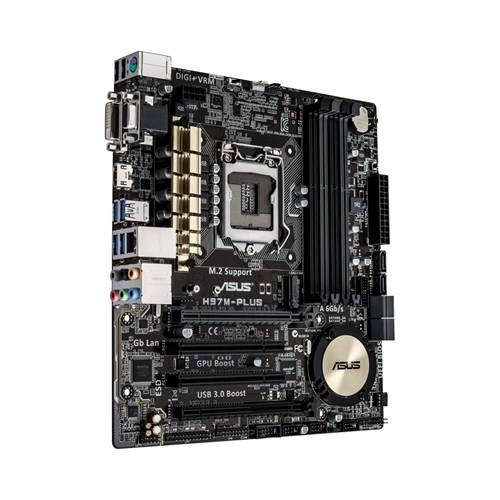 ASUS H97M-PLUS Intel® H97 LGA 1150 (Socket H3) micro ATX – image 4