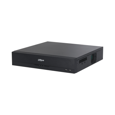 DHI-NVR5832-16P-EI NVR/DAHUA/DHI-NVR5832-16P-EI/ NVR DE 32 CANALES IP 4K/ 16 PTS POE/ 8 PTS EPOE/ DETECCION Y RECONOCIMIENTO FACIAL/ SMD/ PROTECCIN PERIMETRAL/ 8 BAHIAS PARA DISCOS DUROS/ADMITE RAID0/1/5/6/10/ 384 MBP DHI-NVR5832-16P-EI