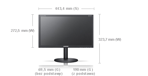 Samsung B1940M computer monitor – image 2