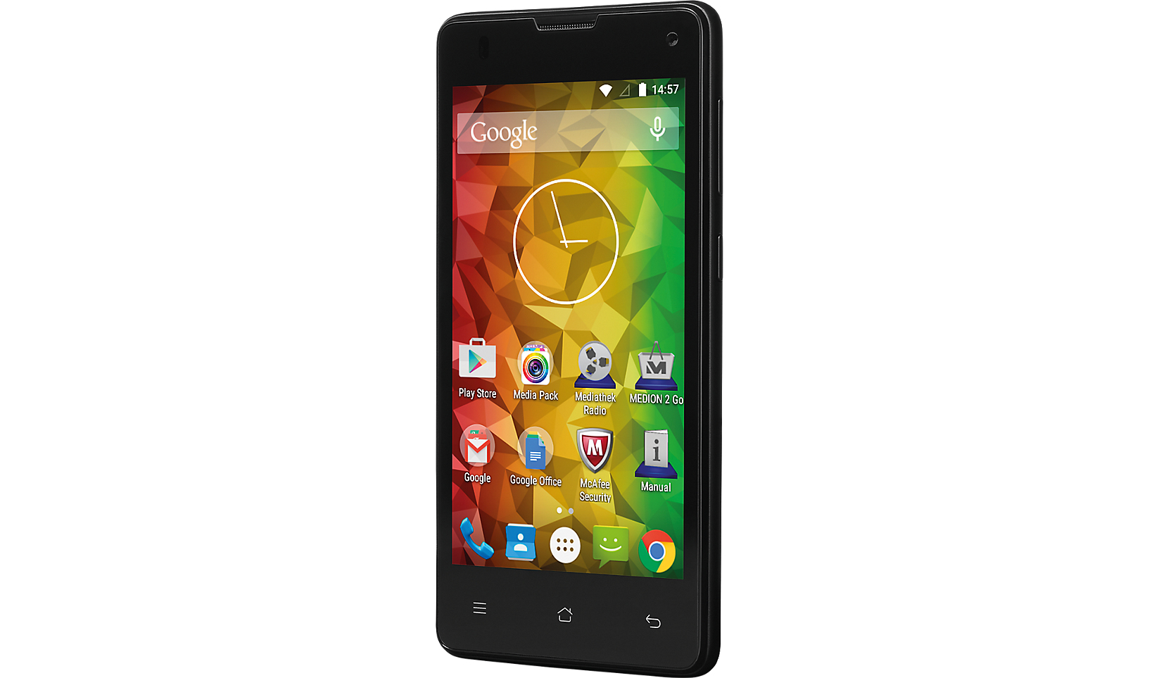 MEDION LIFE E4503 11.4 cm (4.5") Dual SIM Android 5.0 3G 1 GB 8 GB 1800 mAh Black – image 3