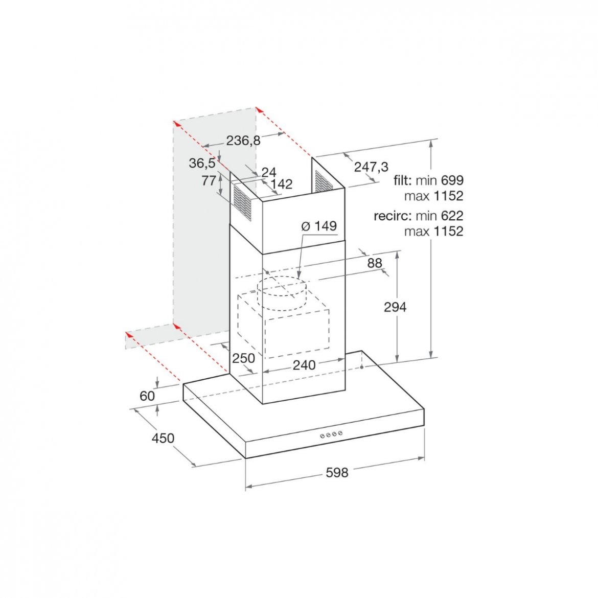 Hotpoint HHBS 6.7F LL X – image 2