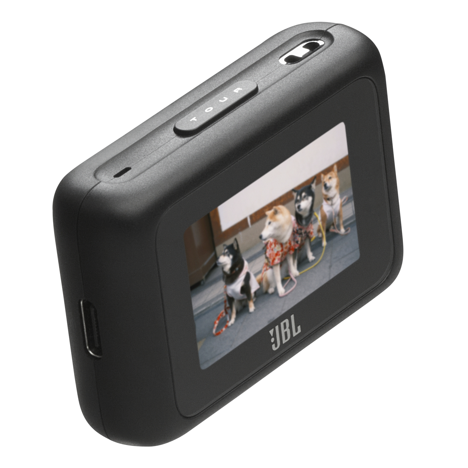 JBLSMARTTX wireless audio transmitter Black Built-in display
