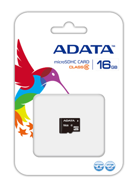 ADATA AUSDH16GCL6-P memory card