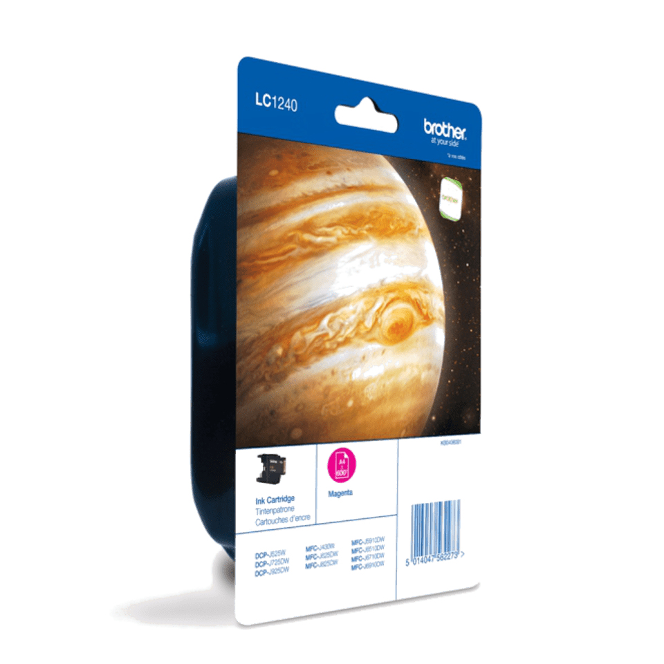 Brother LC1240MBP - Magenta - original - blister - ink cartridge - for Brother DCP-J525W, DCP-J725DW, DCP-J925DW
