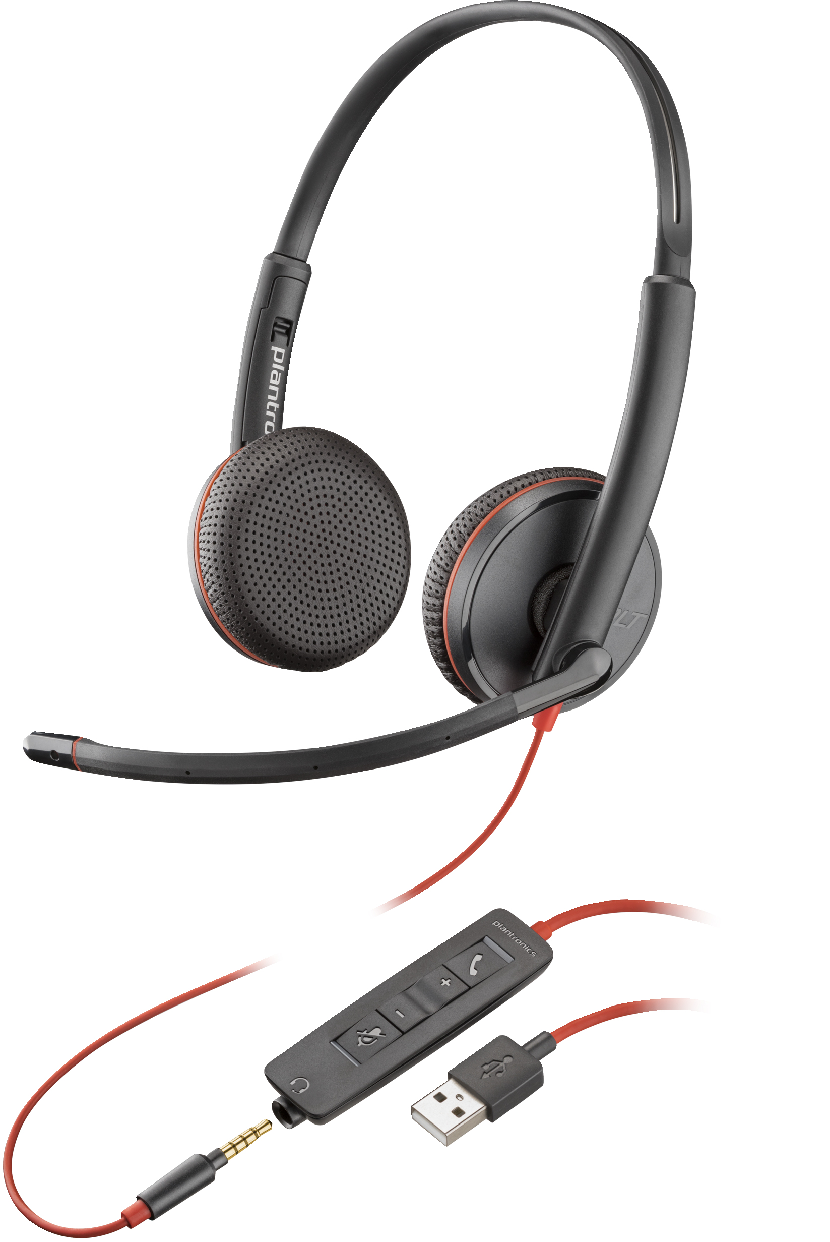 HP Poly Auriculares estéreo USB-A Poly Blackwire 3225 (a granel) – image 1