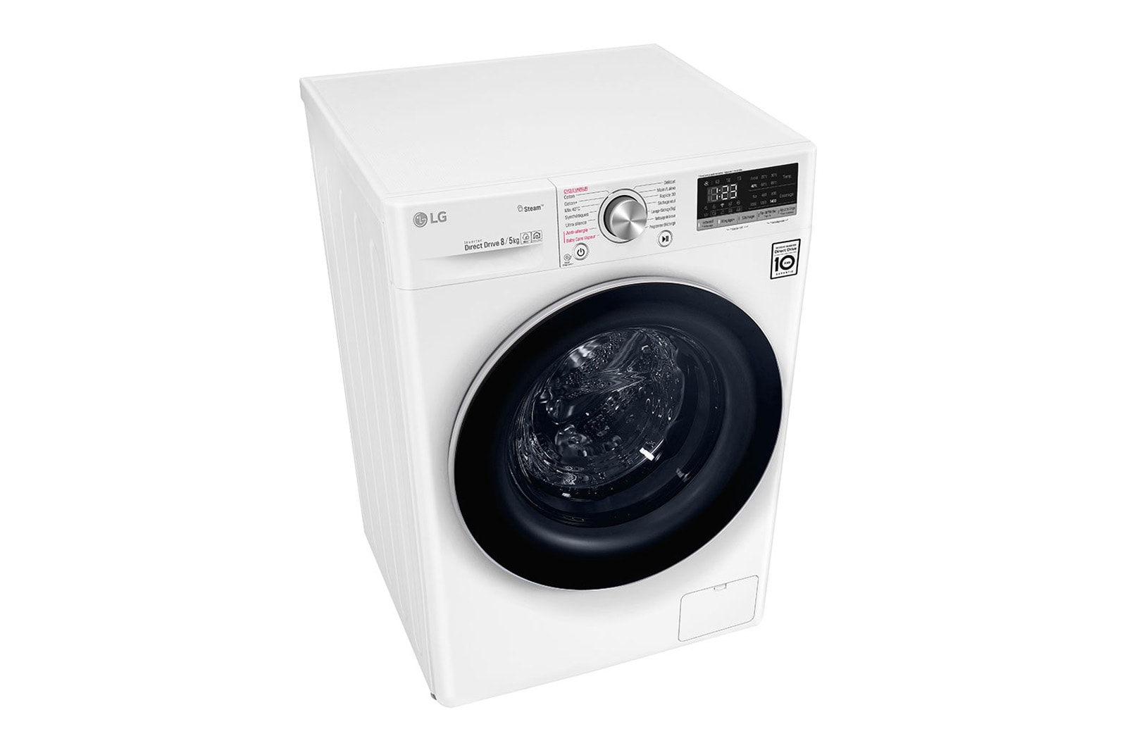 LG F854N41WR washer dryer Freestanding Front-load White – image 8