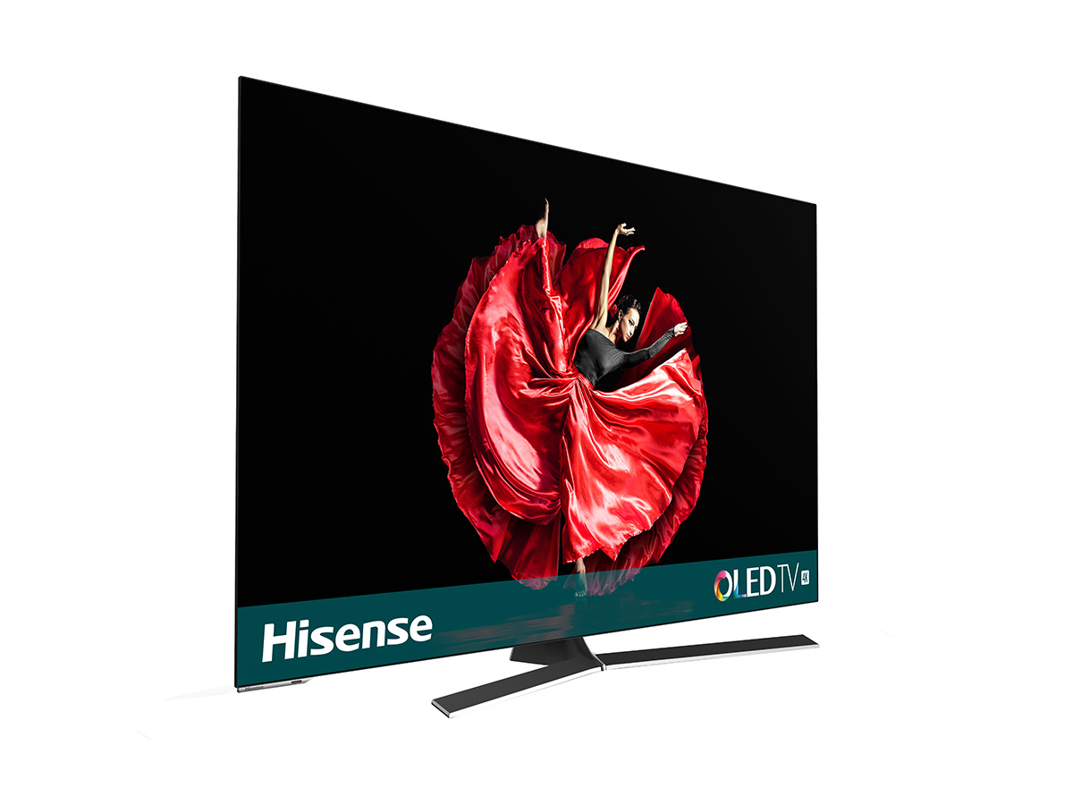 Hisense H55O8B TV 138.7 cm (54.6") 4K Ultra HD Smart TV Wi-Fi Black, Silver – image 4