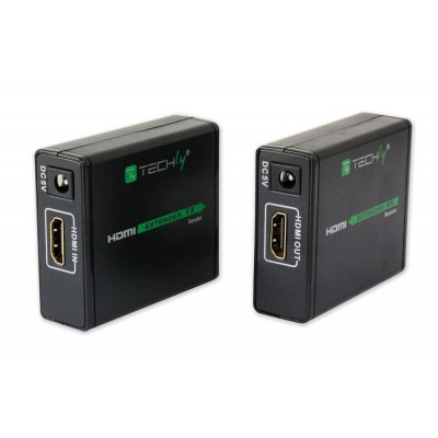 Techly 309739 AV extender AV transmitter & receiver Black – image 2
