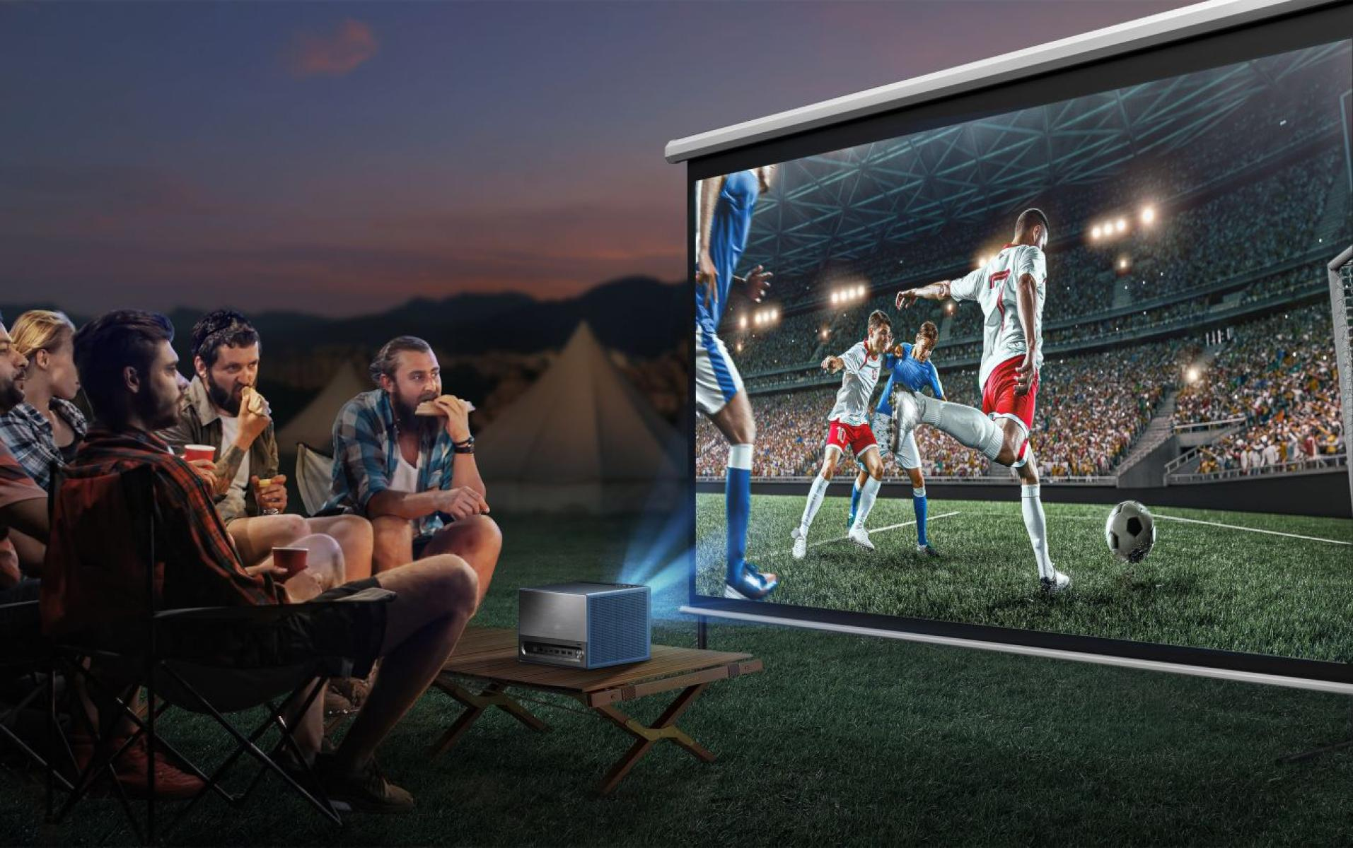 Hisense C1 1600 ANSI lumens DMD UHD 4K (3840x2160) Blue, Dark Grey – image 5