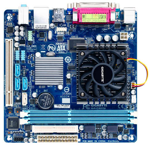 GIGABYTE GA-C807N motherboard mini ITX – image 2