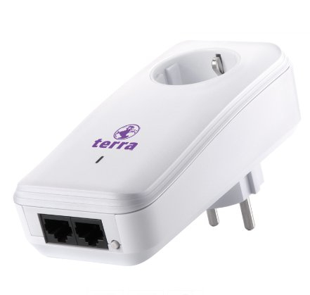TERRA 9346 PowerLine network adapter 500 Mbit/s Ethernet LAN Wi-Fi White 1 pc(s) – image 3
