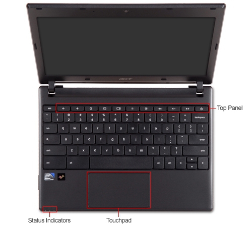 Acer Chromebook AC700-1090 Intel Atom® N570 – image 6