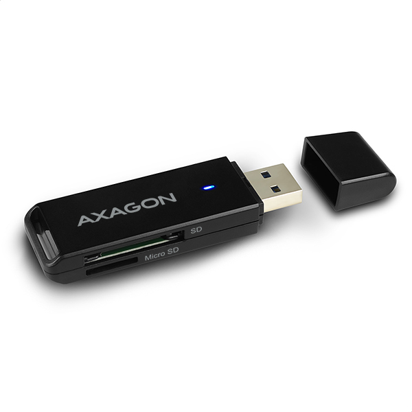 Axagon CRE-S2 card reader USB 3.2 Gen 1 (3.1 Gen 1) Black – image 2