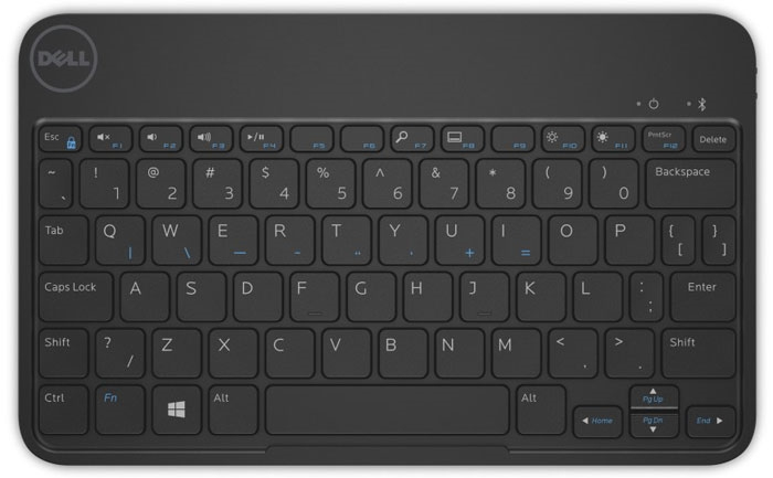 Dell 460-BBHL mobile device keyboard Bluetooth Black, Grey – image 3