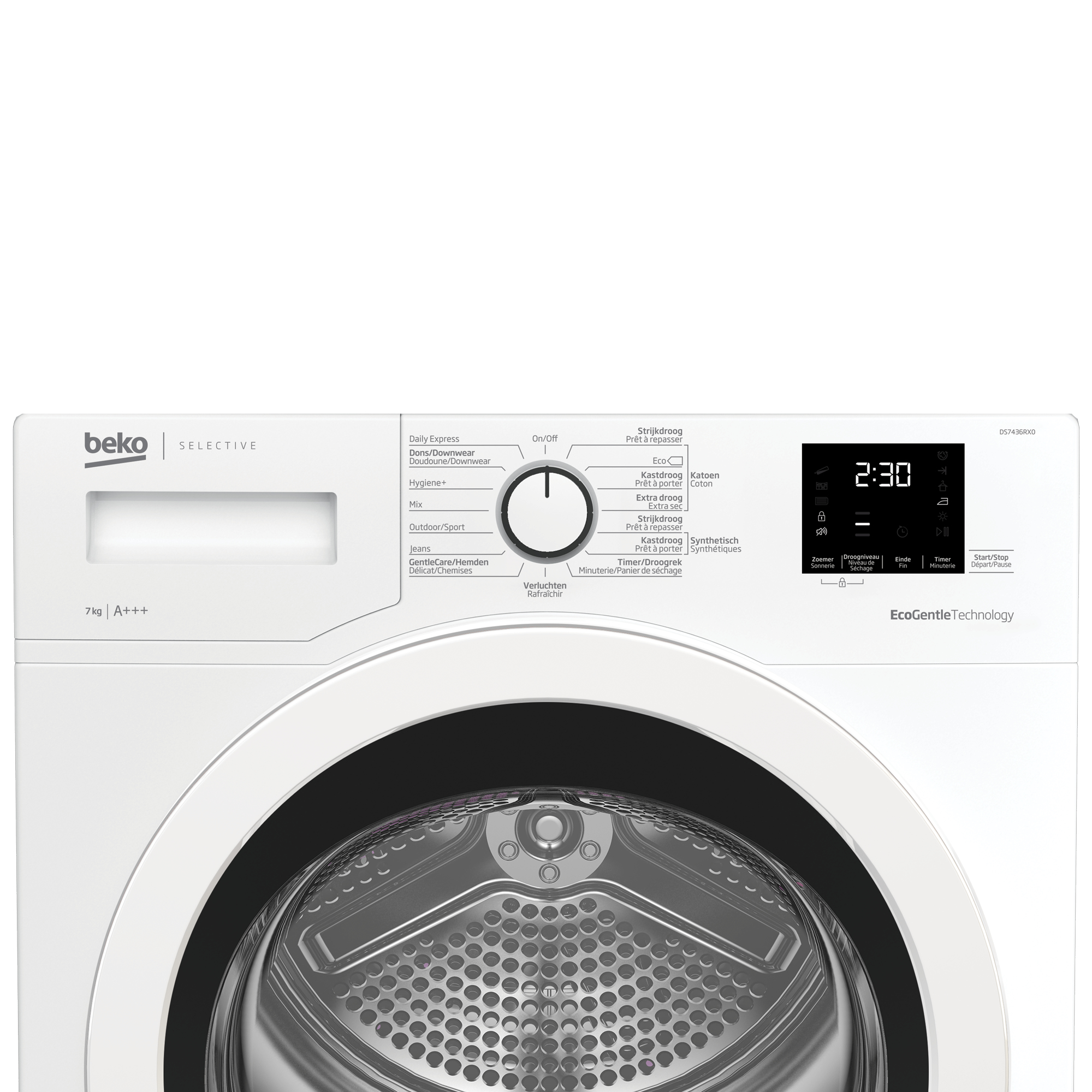 Beko DS7436RX0 tumble dryer Freestanding Front-load – image 3
