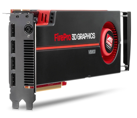 HP ATI FirePro V8800 2GB
