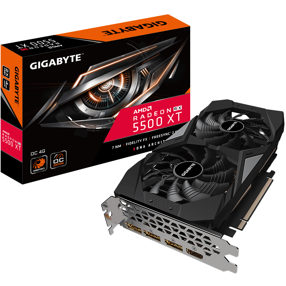 GIGABYTE GV-R55XTOC-4GD (REV 2.0)