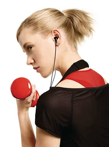 Philips SHQ1017GY Headset Wired In-ear Sports Black, Orange – image 8