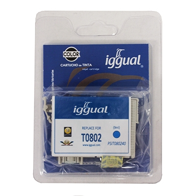 iggual PSIT080240 ink cartridge High (XL) Yield Cyan – image 1