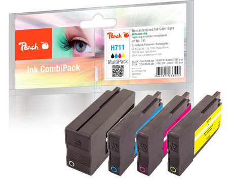 Peach 0F320035 ink cartridge 4 pc(s) Compatible Black, Cyan, Magenta, Yellow