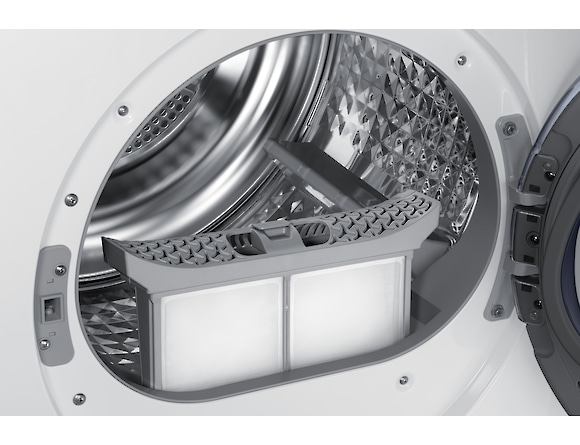 Samsung DV90M52103W tumble dryer Freestanding Front-load – image 8