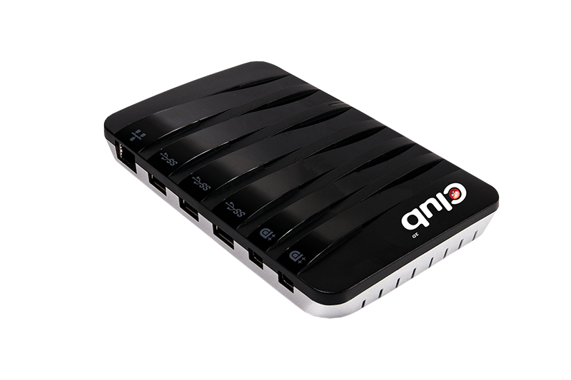 CLUB3D SenseVision USB3.0 Y-Cabled Docking Station – image 5