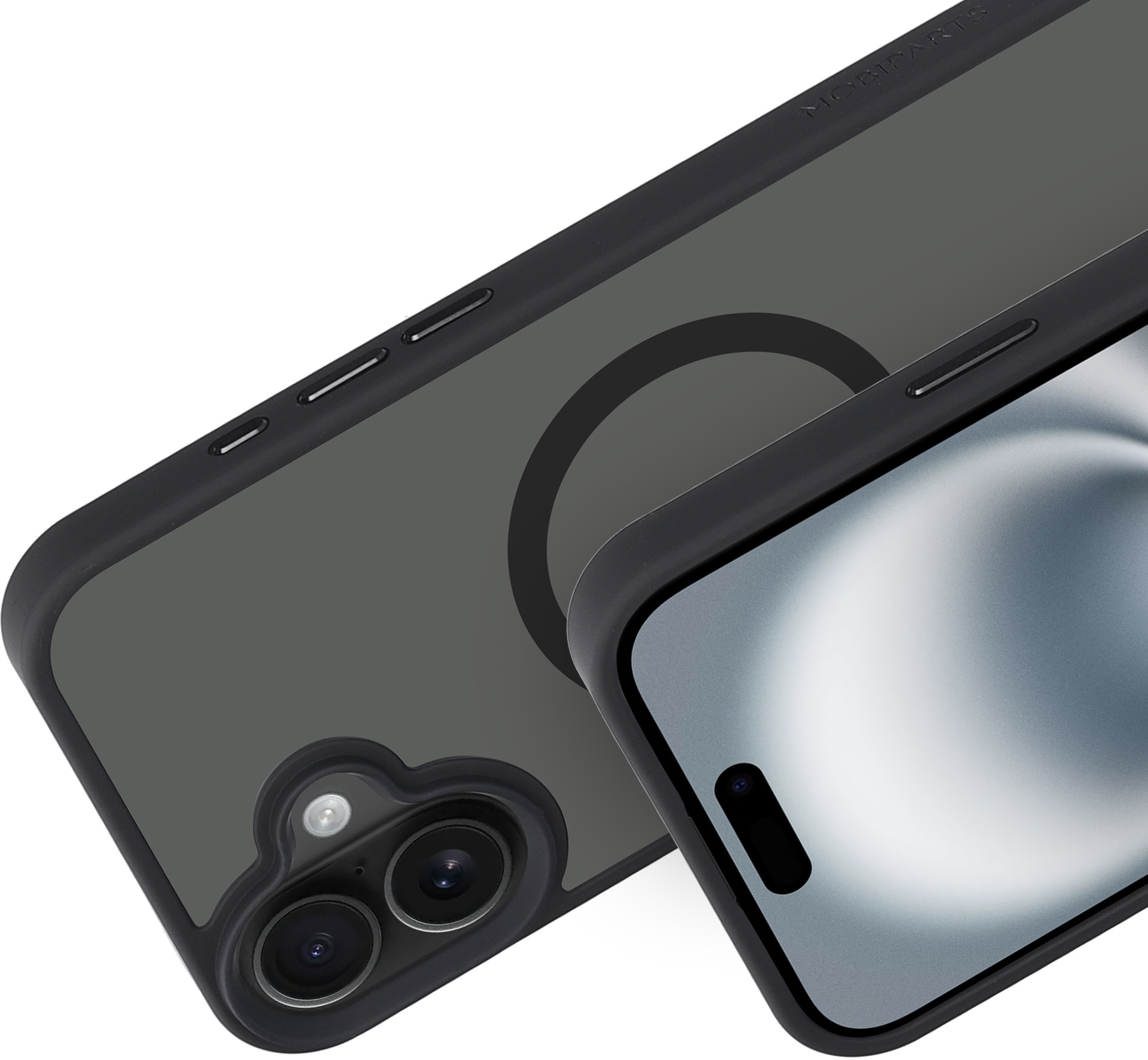 Mobiparts Hardcover Apple iPhone 16 Plus Satin Black (Magsafe Compatible) – image 2