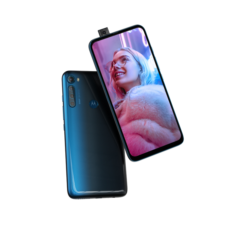 Motorola one Fusion+ 16.5 cm (6.5") Single SIM Android 10 4G USB Type-C 6 GB 128 GB 5000 mAh Blue – image 1
