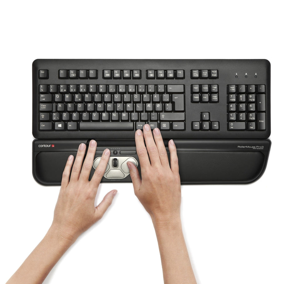 Contour Design RM-PRO3-BLK mouse Office Ambidextrous USB Type-A Rollerbar – image 5