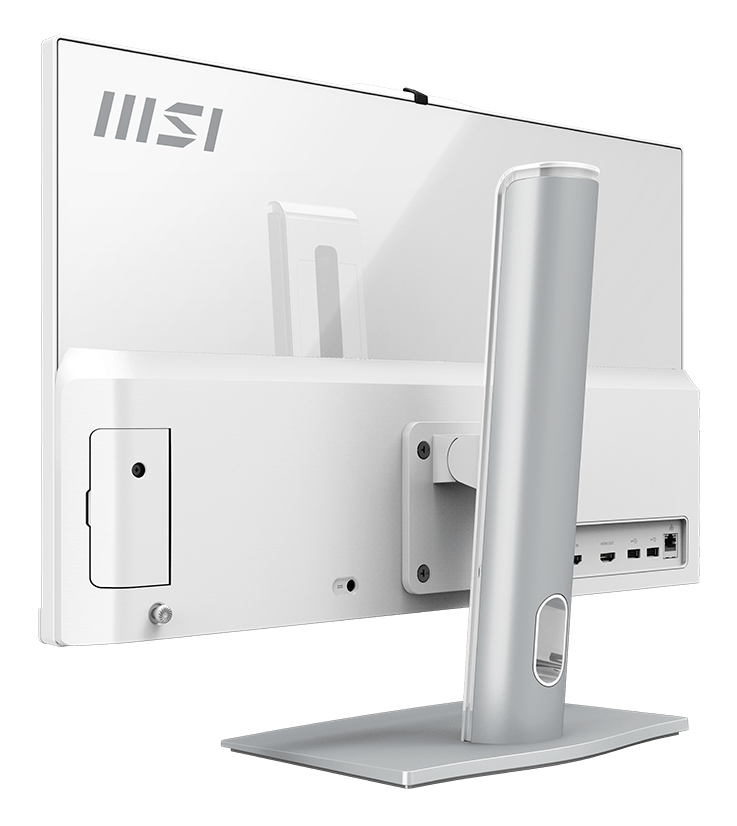 MSI Modern AM242TP 1M-1208DE All-in-One PC/workstation Intel Core 3 100U 60.5 cm (23.8″) 1920 x 1080 pixels Touchscreen 16 GB DDR5-SDRAM 256 GB SSD Windows 11 Pro Wi-Fi 6E (802.11ax) White image 7
