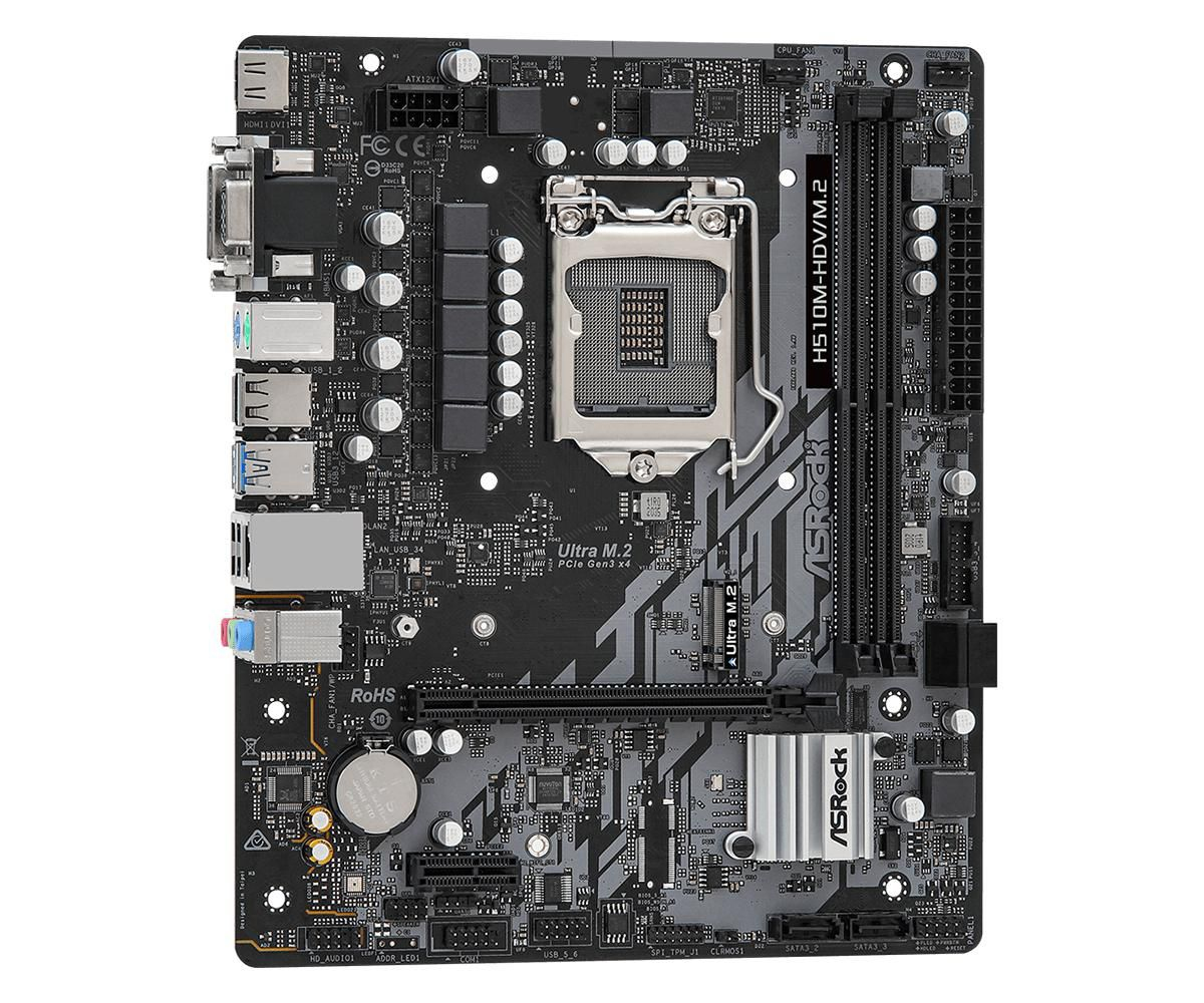 Ernitec E-H510M-HDV/M.2 motherboard Intel H510 LGA 1200 (Socket H5) micro ATX – image 4
