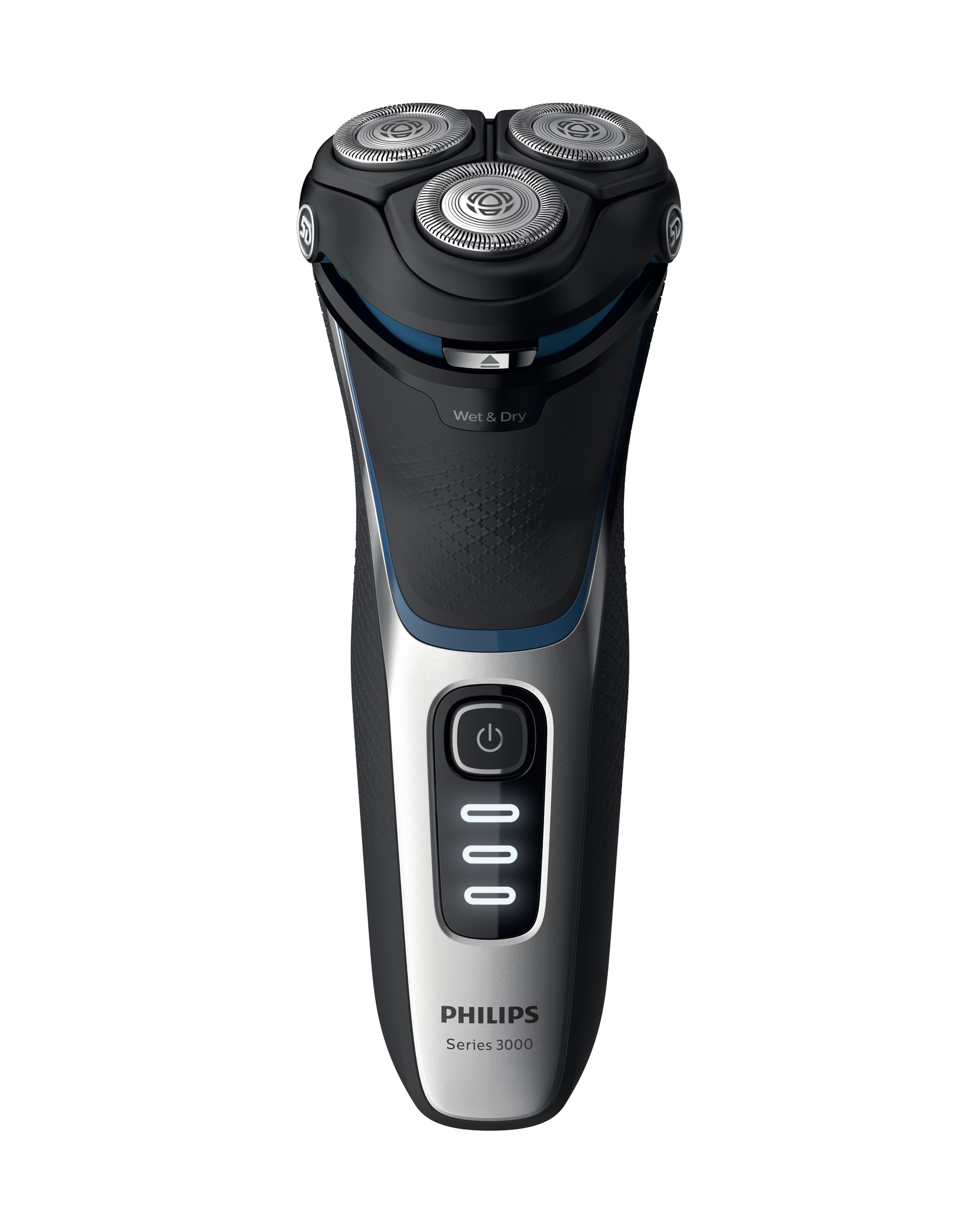 Philips SHAVER Series 3000 S3206/09 men's shaver Rotation shaver Trimmer Black, Silver
