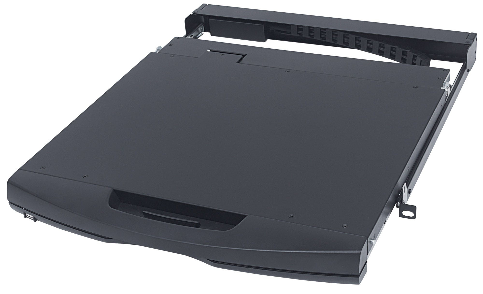 Intellinet Rackmount 19" LCD DVI Console, 19-Inch LCD Panel, 1U, DVI, Modular system, German Layout (Euro 2-pin plug) – image 3
