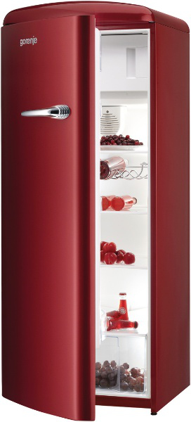 Gorenje RB60299OR-L combi-fridge Freestanding Red – image 2