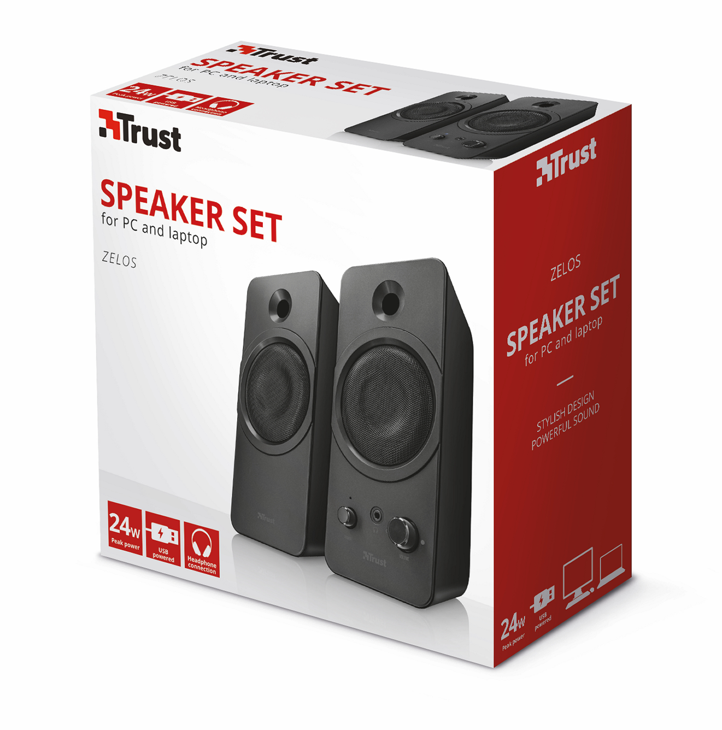 Trust ZELOS 2-way Black Wired – image 4