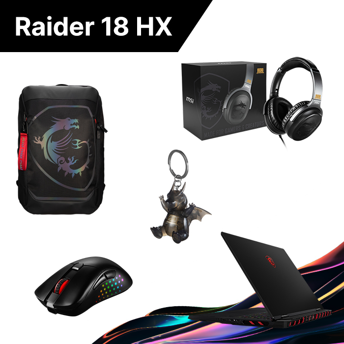 MSI Raider 18 HX A14VGG-010IT – image 7