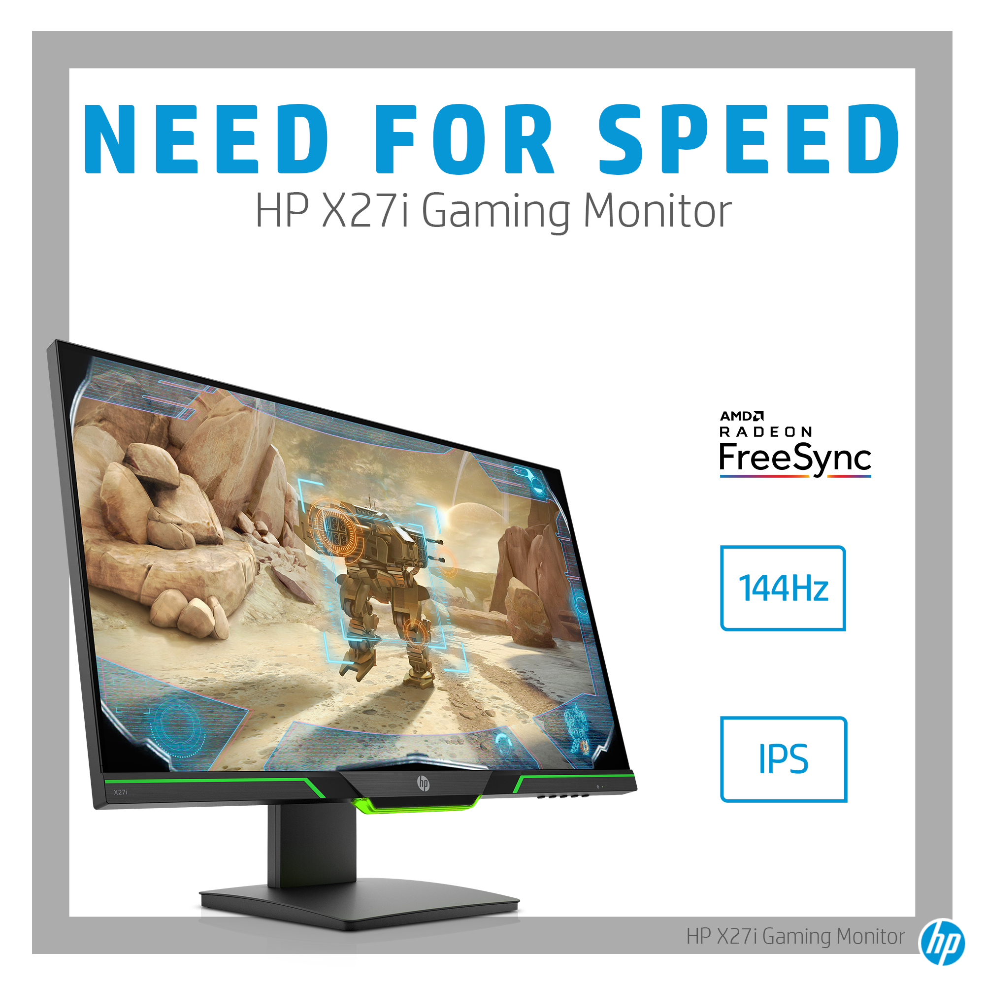 HP X27i computer monitor – image 9