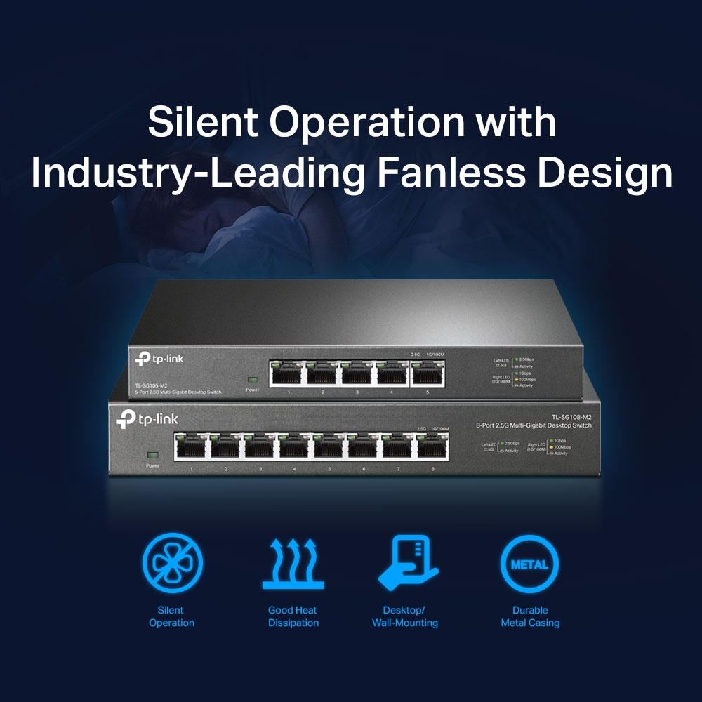 TP-Link 8-Port 2.5G Desktop Switch – image 6