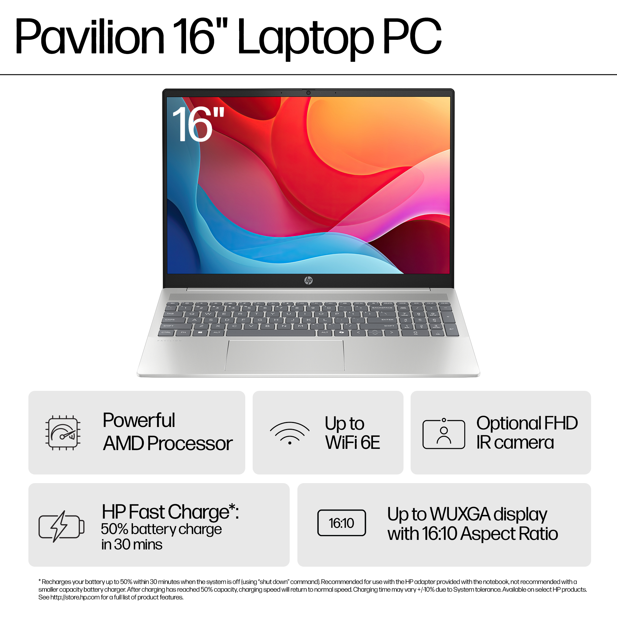 HP Pavilion 16-ag0009na – image 4